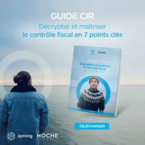 Cir : comment suivre les temps de r&d? 3 Controle fiscal