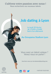 Job dating : cultivez votre talent avec nous! 1 Job dating : cultivez votre talent avec nous! 1
