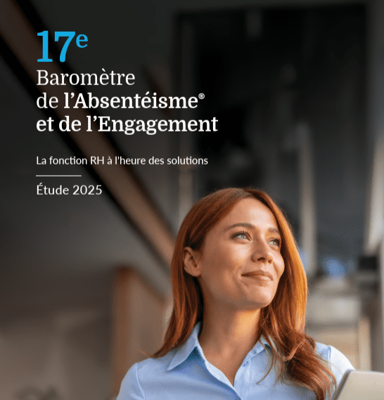 couverture barometre de labsenteisme 2025