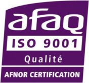Logo certification AFAQ ISO 9001 300x277 1